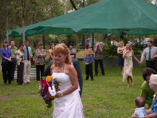 AUST QLD Mareeba 2003APR19 Wedding FLUX Ceremony 022